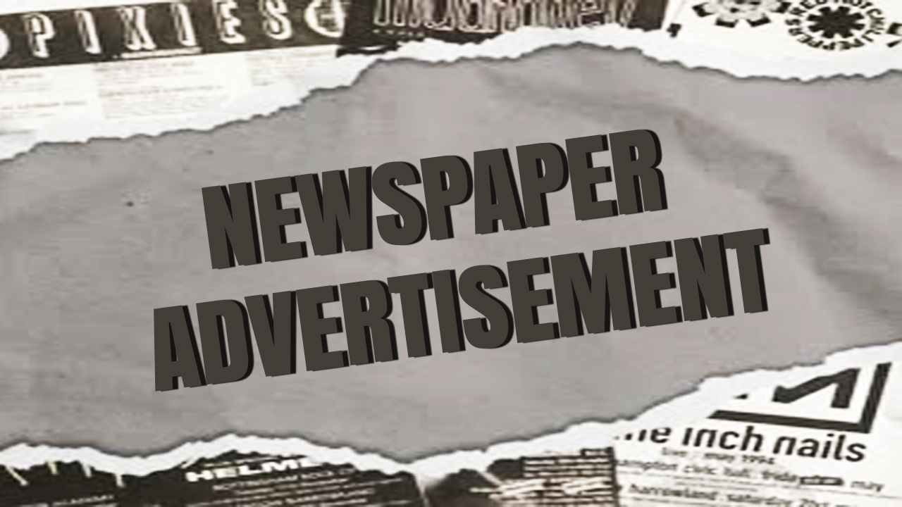 Newspaper Advertising